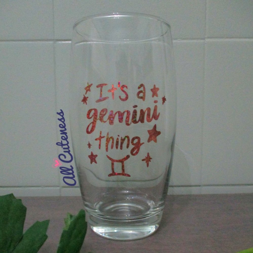 Gemini Cooler Glass